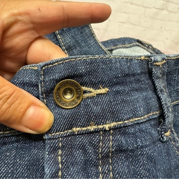 NINE WEST JEANS boot cut women’s denim pants Size 12/30 GUC - Picture 2 of 14